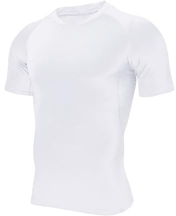 ATRACTIVOLL T-Shirt de Sport pour Homme, Tee Shirt pour Fitness Respirant et Séchage Rapide Athlétique Hauts à Manches Courtes de Entraînement Marathon Courir Gym