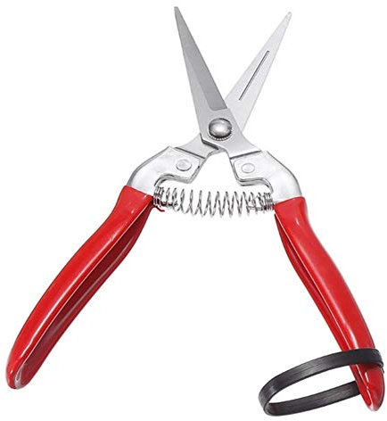 CCKUHN Tijeras de podar, Tijeras de bordear, Tijeras Multiusos, Tijeras de jardín, Tijeras para setos, Tijeras de podar, Cortador de césped para jardín, Tijeras para recolectar Frutas, ti