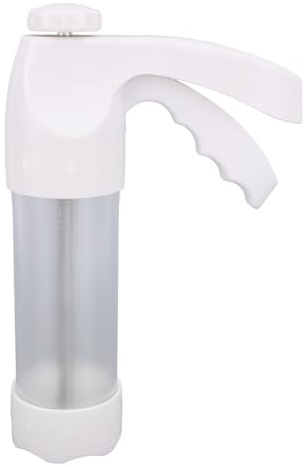 Kit de Presse à Biscuits, Machine à Churro, Pistolet à Pression électrique avec 12 Disques et 6 Douilles de Décoration de Gâteaux pour Biscuits, Gâteaux, Desserts Churro