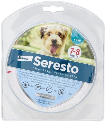 Seresto Antiparassitario Collare Cani Fino A 8kg, 1pz