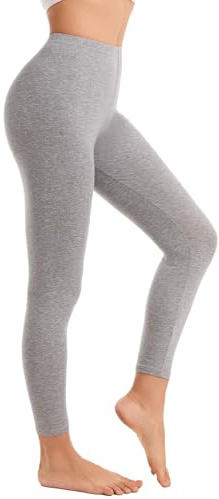 Vinconie Pantalones Largos Mujer Leggings para Vestidos Mallas Térmicas | Leggings térmicas mujer, media cintura, livianas transpirables, anti transparencia, invisibles bajo vestidos para invierno