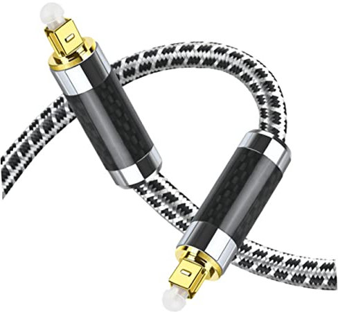 Hemobllo 1 Audioleitung Dünnes Optisches Kabel Digitales Optisches Audiokabel Optisches Mini-audiokabel Optisches Kabel Für Soundbar Toslink-audiokabel Schlank Glasfaser Heimkino