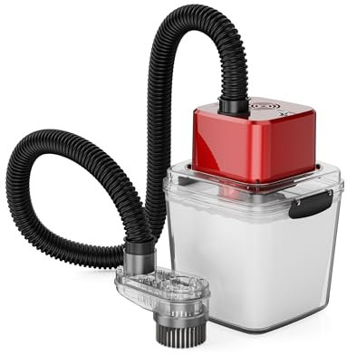 Twotrees Tischstaubsauger für CNC-Schneiden und Holzbearbeitung, Luftfiltersystem und starke Saugkraft 6000 Pa, großer 2,8-Liter-Staubsauger, kompatibel mit CNC-Maschine TTC 450, TTC 450 Pro-Serie