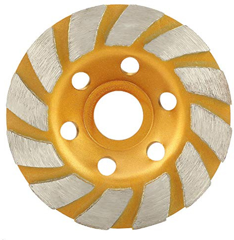 Rueda de Disco de Molienda de Diamantes Redondo de 100 Mm, Herramienta de Cortador de Molinillo, Eficiente y Rápido para Mármol, Granito, Cerámica, Procesamiento y Pulido de