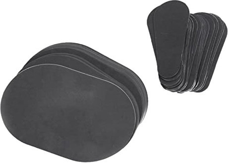 80 almohadillas para eliminar el vello corporal.