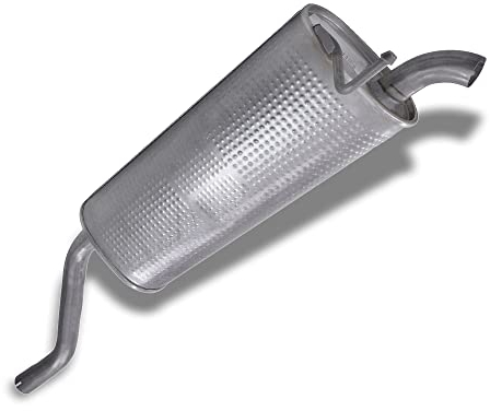 BESTPRICE 1x Silencieux arrière Compatible avec OPEL CORSA D (S07)