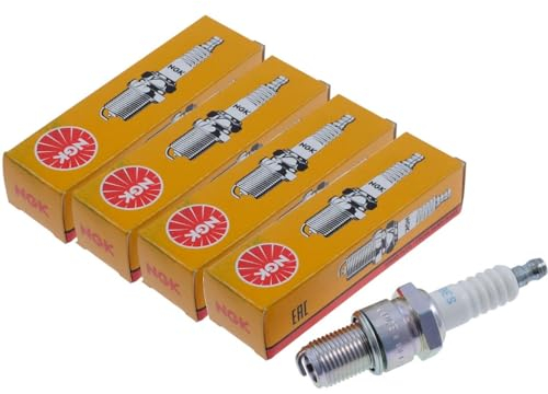 4x Zündkerze NGK BR9ES BR-9 ES Motorrad Roller bgl. WR3CC W3CC kompatibel mit APRILIA