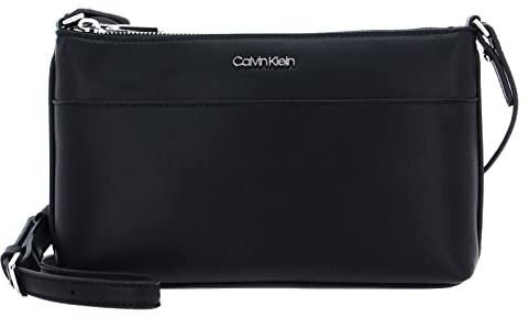 Calvin Klein Damen Must Crossbody K60K609905 Crossovers, Schwarz (Ck Black)