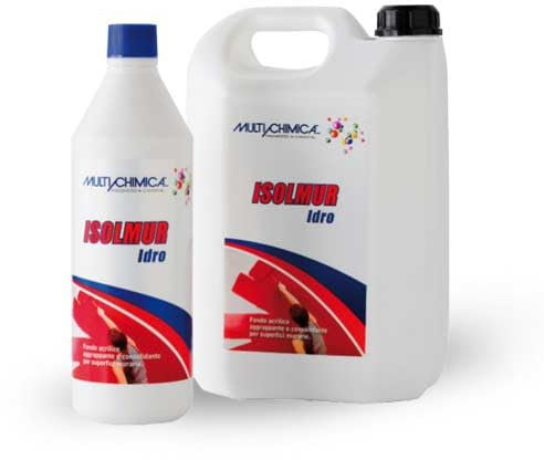 Multichimica ISOLMUR IDRO FONDO ACRILICO AGGRAPPANTE 5 lt.
