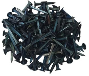 Semences Tapissier Évidées en Acier - 27mm 32/11 (8,2 mm Ø) - 250g - Petit Clou idéal pour Pose de Toile, Sanglage, Guindage des Ressorts - Haute Qualité & Fabriqué en France