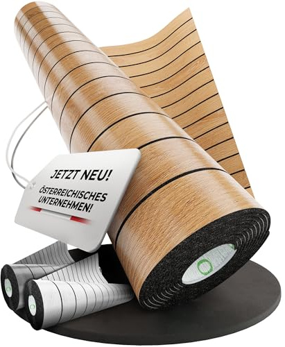 extern3 Wandpaneele selbstklebend [Holzoptik] 250x60 cm - 3D Wandverkleidung in edlem Holz-Look | Schallreduzierend & Wasserdicht | Wand-Paneele im Holzpaneele-Stil für Wohnzimmer, Küche & Büro