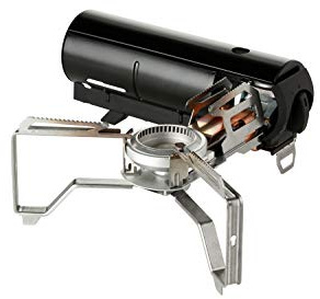 Snow Peak - Home & Camp Burner GS-600BK-US - Designed in Japan, Lightweight and Compact for Camping, Stable Base for Cooking - Black