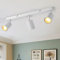 Wowatt Deckenstrahler 3 Flammig Weiß, LED Deckenleuchte Strahler Schwenkbar GU10, Deckenlampe Wandstrahler Drehbar, Modern Spotlight Deckenspots für Küche, Schlafzimmer, Wohnzimmer (Ohne Leuchtmittel)