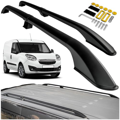 CHROMEMASTER | Compatibili con Fiat Doblo Long 2010-2022 | Barre Trasversali da Tetto, Mancorrenti sul Tetto | Sono Utilizzate per il Montaggio di Portapacchi, Box da Tetto o Portabiciclette