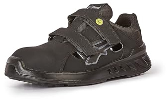 Upower Unisex Gary S ESD S1ps Fo SR Safety Shoes, grey black, 13 AU