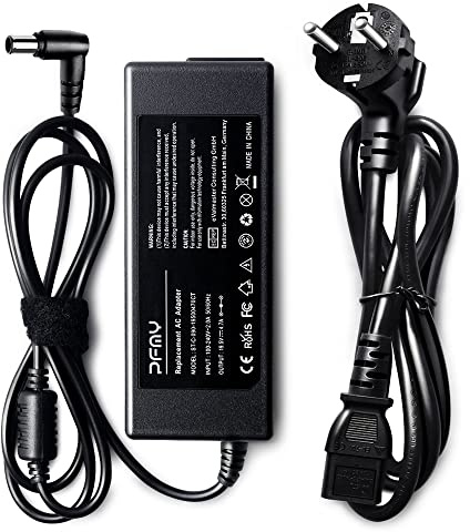 PFMY 90W 19,5V 4,7A AC Adapter Bärbar Dator Laddare Nätaggregat Nätadapter för SONY VAIO PCG VGN VGP Serie Notebook Laptops VGP-AC19V31 VGP-AC19V36 VGP-AC19V37 VGP-AC19V42 Power Charger