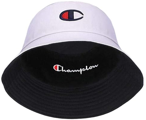 Stilvoller doppelseitiger Fischerhut, Unisex-Hip-Hop-Sonnenschutzhut, zweifarbiges, vielseitiges Schwarz-Weiß-Stickdesign, kleine seitliche Beckenform, EIN unverzichtbarer Sonnenschutz for das Angeln