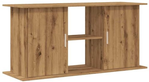 vidaXL Aquariumständer Artisan-Eiche 121x41x58 cm Holzwerkstoff