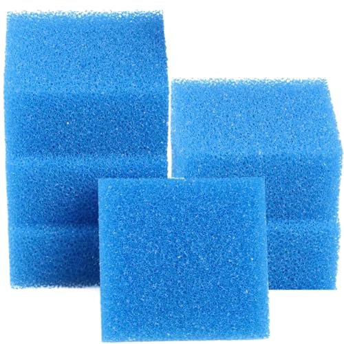 6X Filterschwamm,Rauh Filterschwamm Aquarium kompatibel mit Juwel Compact BioFlow 3.0/ M,95 x 95 x 45 mm, Aquarium Schwämme für Juwel Compact/H/ Bioflow 3.0/ M /Bioflow Super/ Bioplus coarse No.88050