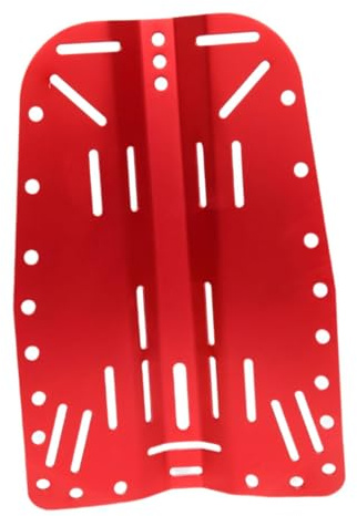 KiBcsLic Giubbotto da Subacqueo, Piastra Dorsale Portatile, Leggero, Equipaggiamento Universale per Immersioni Tecniche