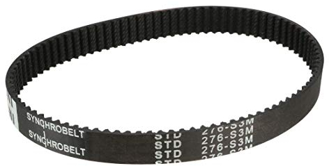 sourcing map Zahnriemen S3M 92 Zähne Motor Gummi Zahnriemen 276mm Umfang 15mm Breite