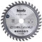 kwb lame de scie circulaire 130 x 16 mm, coupe très fine, lame de scie adaptée aux plans de travail, au bois et aux panneaux revêtus