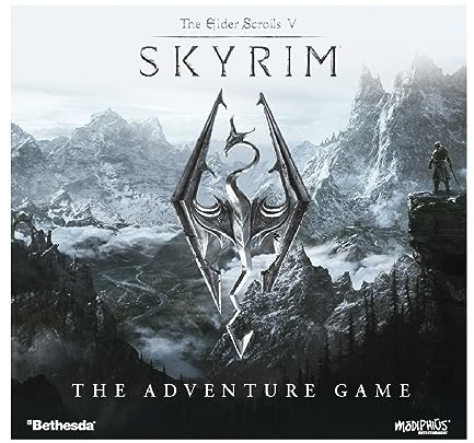 Modiphius The Elder Scrolls: Skyrim – Abenteuer-Brettspiel, Brettspiel, ab 14 Jahren, 1-4 Spieler, 60-120 Minuten Spielzeit