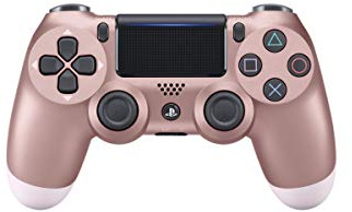 Playstation Sony, Manette PS4 DUALSHOCK 4 Officielle, Accessoire 4, Sans Fil, Batterie Rechargeable, Bluetooth, Couleur : Rose Gold