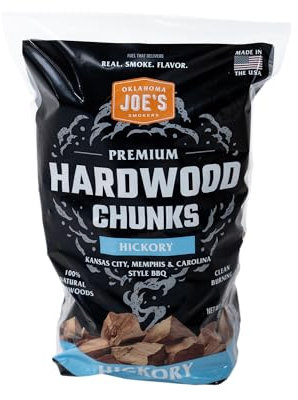 Oklahoma Joe's® Hickory Wood Chunks, 432 cu in Bag - 3947292R04