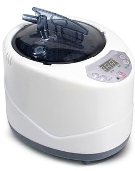 BINGNU Máquina de fumigación, máquina doméstica, remojo pies, izador Sudor, Olla Medicinal, Sauna Cuerpo Completo, Caja baño, Barril para baño(2.6L)