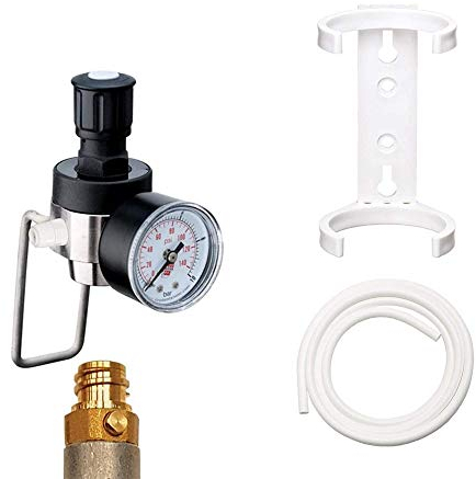 CO2 Druckminderer zur Verwendung handelsüblichen 425g CO2 Zylinder geeignet für Quooker Cube System - Wassersprudler Sprudelsystem Sprudelgerät Sprudler