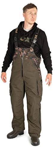 Fox Aquos Tri-Layer Salopettes - Regenhose Latzhose, Größe:S