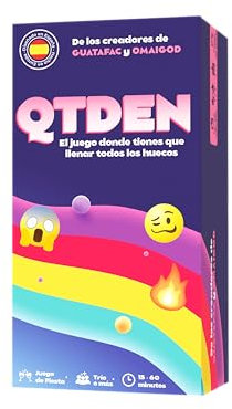 GUATAFAC Giochi da Tavolo - QTDEN - Il Gioco di società Che Sta spopolando! – Divertimento e risate - Idea Regalo