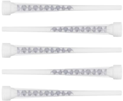 Isolbau Lot de 5 mélangeurs statiques pour mortier composite et mortier d'injection, kit de buses mélangeuses