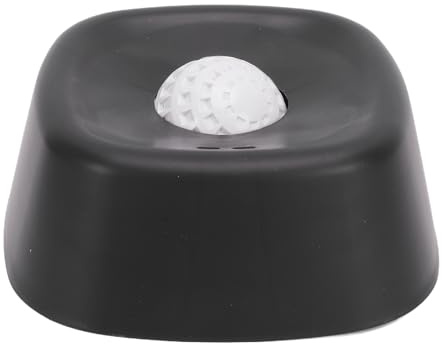Fdit Ciotola con Palla da Leccare per Cani, Ciotola per Alimentazione Lenta per Alimenti Liquidi con Palla Rotolante Interattiva per Cani di Piccola e Media Taglia Che Rallenta la (BLACK)