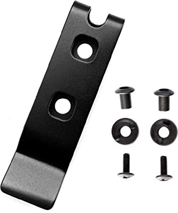 DRYFAL K-Scheide Taillenclip Tragbare Messerscheide Scheide Zurück Clip Taillentrageclip Outdoor Camping Werkzeug Kydex-Clips für Messerscheide