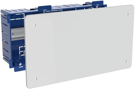 Caja conexion empotrar en tabique hueco BLUE 300x150x75mm caja con carril DinSOLERA 5530GWD