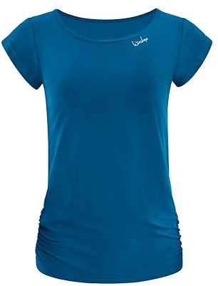 WINSHAPE Functional Light and Soft Kurzarmshirt Aet130ls, Ultra Soft Style T-Shirt Femme