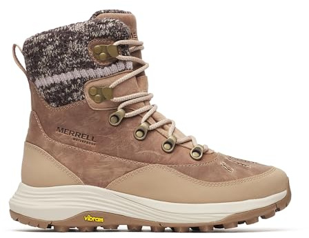 Merrell Women's Siren 4 Thermo Mid Zip Waterproof Snow Boot, Hazel, 9.5