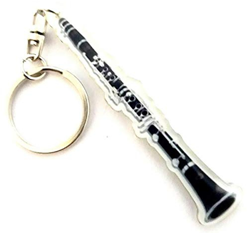 Acryl-Schlüsselanhänger Klarinette