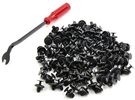 sourcing karta 100 st plast nitar tryck typ hållare clips med låsborttagare för Toyota DE