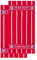 FC Bayern München Handtuch I Gäste-Handtücher I 2er Set I Rot-Weiß I 100x50 cm