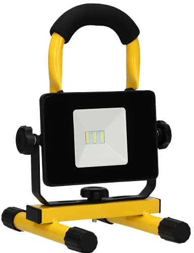 ADVITI BATRI Foco LED Recargable de Trabajo Portátil IP65 6500K (10W 800lm)