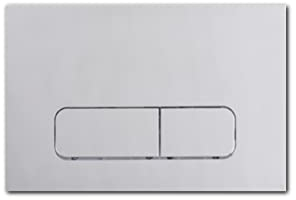 Mocha 25 Plaque de commande Chrome mat pour Geberit Delta (UP100) et Sigma (UP320).