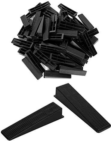 JMIATRY Lot de 300 cales en plastique pour nivellement de carrelage au sol, mur