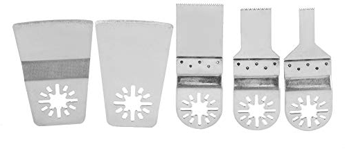 Lame Utensile Multifunzione 5 Pezzi Lama per a Oscillazione Accessori per Utensili Oscillanti Multitool per, Fein, ecc.