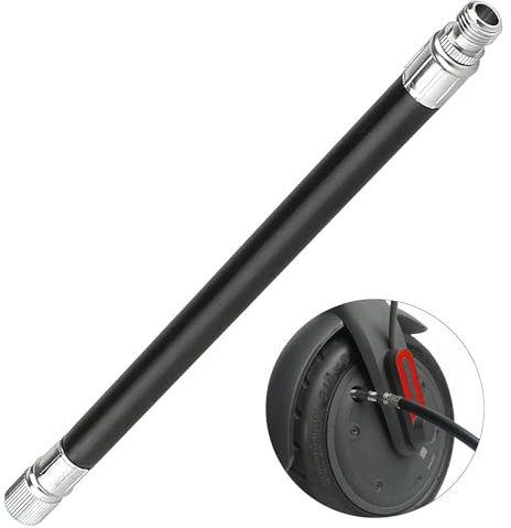 Ventilverlängerung,Hochwertiges Verlängerungsrohr,Einfache Montage,Universal Inflatable Equipment,Langlebiges Zubehör für Fahrräder und Motorräder,für M365 Pro Pro2 1S Elektroroller,etc(16cm)