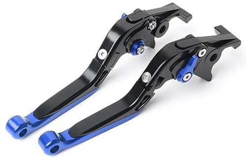 Palanca de freno de moto para YAMAHA para Raptor YFM660 YFM 660 para Raptor 2001 2002 2003 2004 Palancas de freno y embrague de aluminio CNC, plegables extensibles, ajustables en longitud y posición