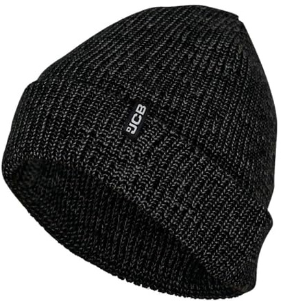 JCB Workwear D+ZB Arbeitsmütze, schwarz/grau