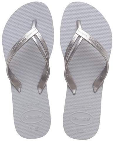 Havaianas - Elegance, Chanclas Elegantes, Duraderas y Cómodas, con Tiras Elegantes y Suela Antideslizante, Mujer